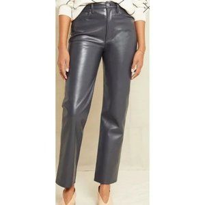 Agolde 90s Pinch Waist Recycled Leather Pants